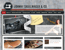 Tablet Screenshot of johnny-sadelmager.dk